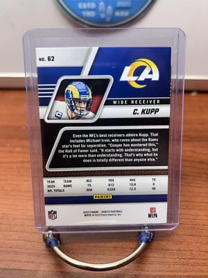Cheap Sneaks Footwear/Sports Cards Football Card Cooper Kupp 2023 Panini Zenith Retail #62 Los Angeles Rams