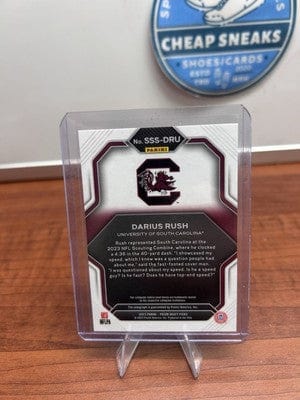Cheap Sneaks Footwear/Sports Cards Football Card DARIUS RUSH 2023 Panini Prizm Draft Picks Rookie Auto South Carolina