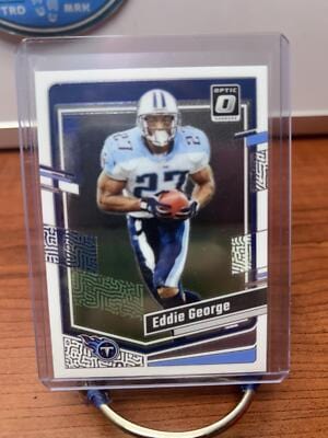 Cheap Sneaks Footwear/Sports Cards Football Card Eddie George 2023 Donruss Optic #190 Tennessee Titans