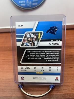 Cheap Sneaks Footwear/Sports Cards Football Card Hayden Hurst 2023 Panini Zenith Red Zone #14 Carolina Panthers