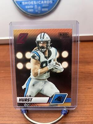 Cheap Sneaks Footwear/Sports Cards Football Card Hayden Hurst 2023 Panini Zenith Red Zone #14 Carolina Panthers