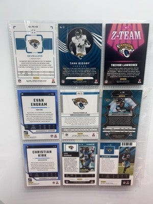 Cheap Sneaks Footwear/Sports Cards Football Card Jacksonville Jaguars Football Lot(9) Trevor Lawrence 2023 Zenith , 202
