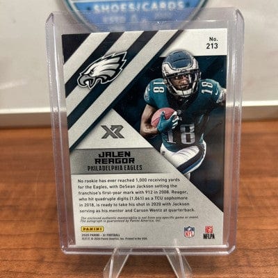 Cheap Sneaks Footwear/Sports Cards Football Card Jalen Reagor (RC)2020 Panini XR RPA Triple Swatch Auto #213 /75 Eagle