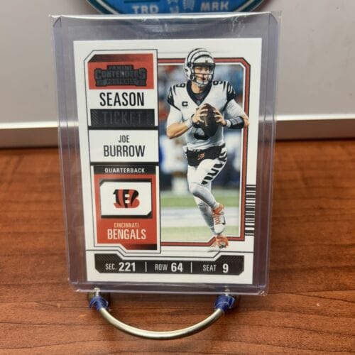 Cheap Sneaks Footwear/Sports Cards Football Card Joe Burrow 2023 Panini Contenders - Season Ticket #22 Bengals