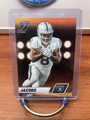 Cheap Sneaks Footwear/Sports Cards Football Card Josh Jacobs 2023 Panini Zenith Retail #54 Las Vegas Raiders