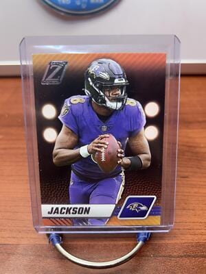 Cheap Sneaks Footwear/Sports Cards Football Card Lamar Jackson 2023 Panini Zenith #8 Baltimore Ravens