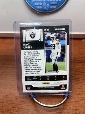 Cheap Sneaks Footwear/Sports Cards Football Card Maxx Crosby 2023 Panini Contenders Season Ticket Retail #56 Las Vegas