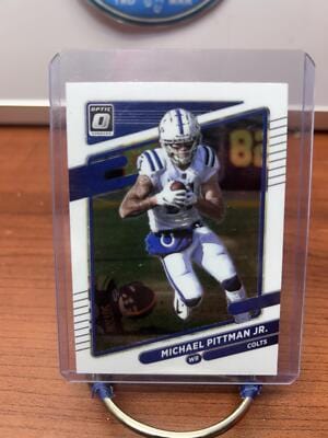 Cheap Sneaks Footwear/Sports Cards Football Card Michael Pittman Jr. 2021 Donruss Optic #108 Indianapolis Colts