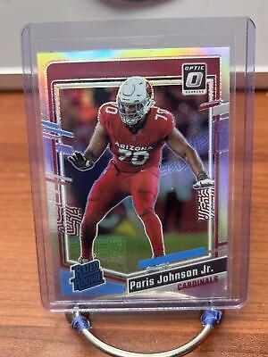 Cheap Sneaks Footwear/Sports Cards Football Card Paris Johnson Jr. RC 2023 Donruss Optic Holo #205 Arizona Cardinals