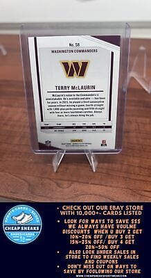 Cheap Sneaks Footwear/Sports Cards Football Card Terry McLaurin 2024 Donruss Elite #58 Washington Commanders