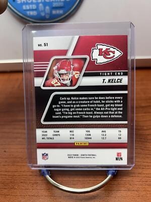 Cheap Sneaks Footwear/Sports Cards Football Card Travis Kelce 2023 Panini Zenith Retail #51 Kansas City Chiefs