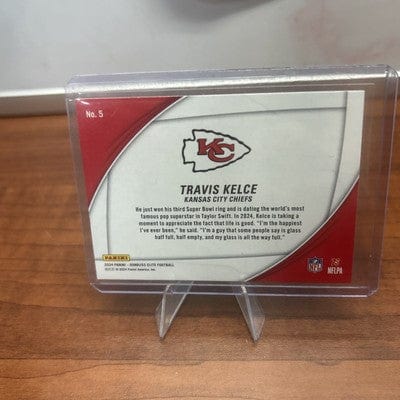 Cheap Sneaks Footwear/Sports Cards Football Card Travis Kelce 2024 Panini Donruss Elite FIELD VISION PINK SP #5 CHIEFS