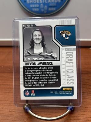 Cheap Sneaks Footwear/Sports Cards Football Card Trevor Lawrence 2023 Panini Contenders Draft Class Contenders #HDC-TL