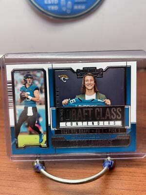 Cheap Sneaks Footwear/Sports Cards Football Card Trevor Lawrence 2023 Panini Contenders Draft Class Contenders #HDC-TL