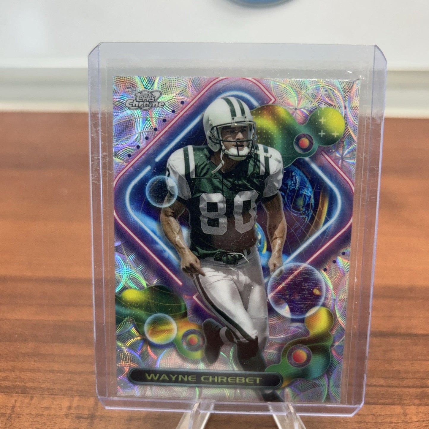 Cheap Sneaks Footwear/Sports Cards Football Card Wayne Chrebet 2023 Topps Chrome Comp Football Cosmic Nucleus Refractor
