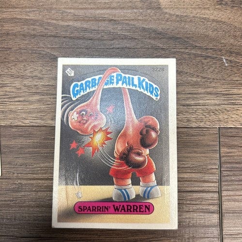 Cheap Sneaks Footwear/Sports Cards Garbage Pail Card Garbage Pail Kids 1987 K.O.'D Karl #322a and Sparrin Warren #322b Topp