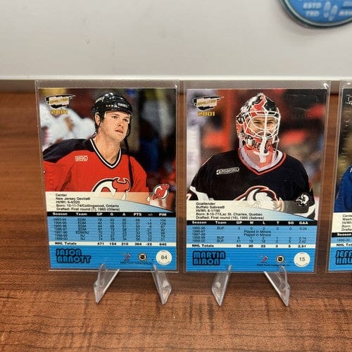 Cheap Sneaks Footwear/Sports Cards Hockey Card 2001 Pacific Revolution NHL Hockey Lot (4) Arnott, Biron, Halpern, Ruc