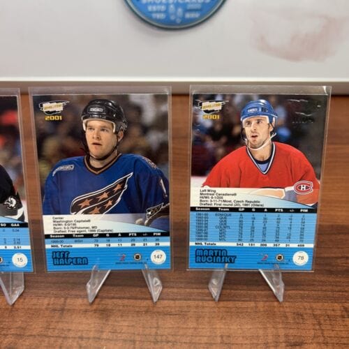 Cheap Sneaks Footwear/Sports Cards Hockey Card 2001 Pacific Revolution NHL Hockey Lot (4) Arnott, Biron, Halpern, Ruc