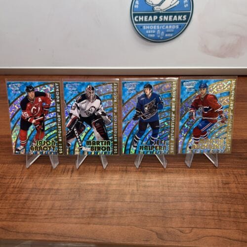 Cheap Sneaks Footwear/Sports Cards Hockey Card 2001 Pacific Revolution NHL Hockey Lot (4) Arnott, Biron, Halpern, Ruc