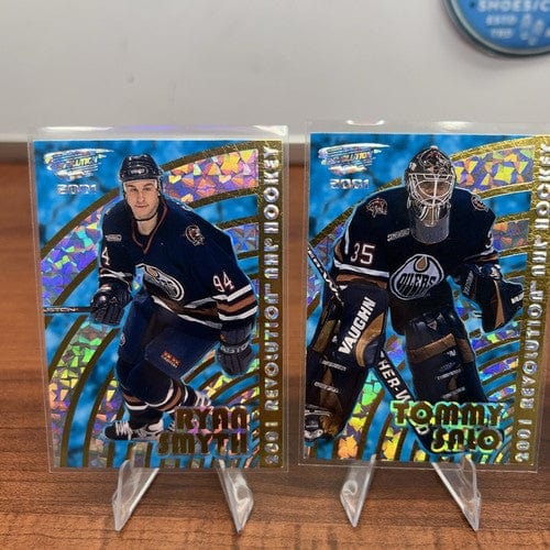 Cheap Sneaks Footwear/Sports Cards Hockey Card 2001 Pacific Revolution NHL Hockey Lot (4) Ryan Smyth, Salo, Isbister,
