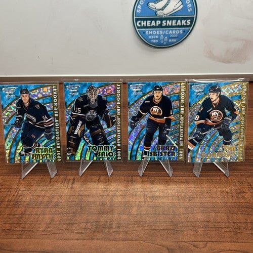 Cheap Sneaks Footwear/Sports Cards Hockey Card 2001 Pacific Revolution NHL Hockey Lot (4) Ryan Smyth, Salo, Isbister,