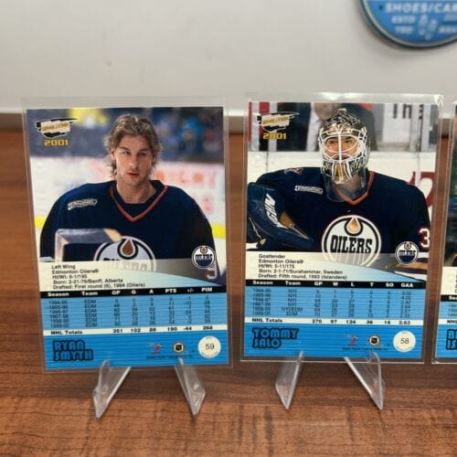 Cheap Sneaks Footwear/Sports Cards Hockey Card 2001 Pacific Revolution NHL Hockey Lot (4) Ryan Smyth, Salo, Isbister,