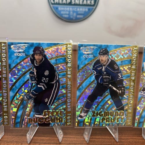 Cheap Sneaks Footwear/Sports Cards Hockey Card 2001 Pacific Revolution NHL Hockey Lot(5) Richter, Irbe, Rucchin, Palf