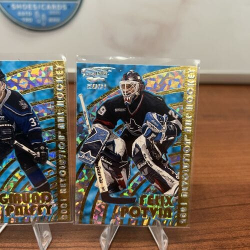 Cheap Sneaks Footwear/Sports Cards Hockey Card 2001 Pacific Revolution NHL Hockey Lot(5) Richter, Irbe, Rucchin, Palf