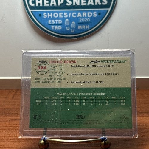 Cheap Sneaks Footwear/Sports Cards Hunter Brown RC 2023 Topps Chrome Platinum Anniversary Houston Astros
