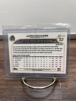 Cheap Sneaks Footwear/Sports Cards Jairo Pomares 2022 Topps Pro Debut Chrome Gold Refractor #PDC-134 Gian