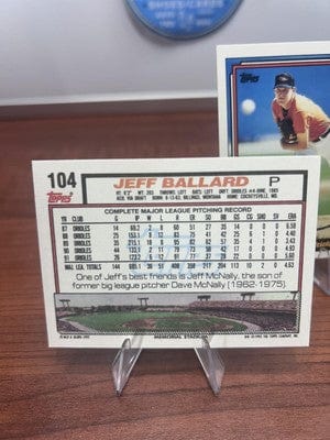 Cheap Sneaks Footwear/Sports Cards Jeff Ballard 1992 Topps #104 Baltimore Orioles