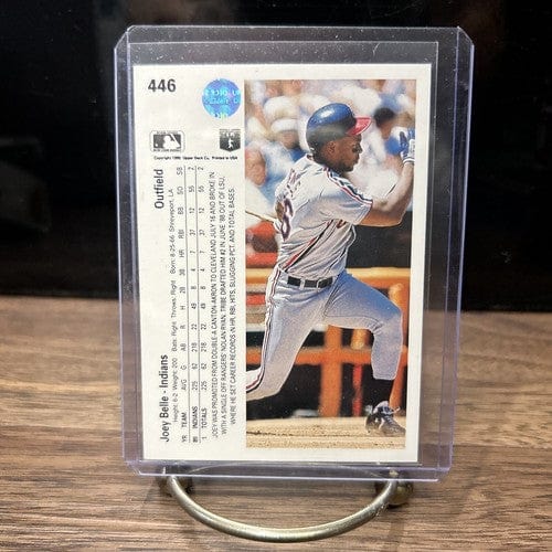 Cheap Sneaks Footwear/Sports Cards Joey “ALBERT” Belle 1990 Upper Deck Cleveland Indians Rookie Baseb