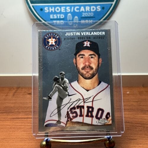 Cheap Sneaks Footwear/Sports Cards Justin Verlander 2023 Topps Chrome Platinum Anniversary Houston Astros
