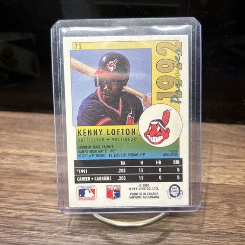 Cheap Sneaks Footwear/Sports Cards KENNY LOFTON 1992 O-PEE-CHEE PREMIER BASEBALL CARD # 72 F1201