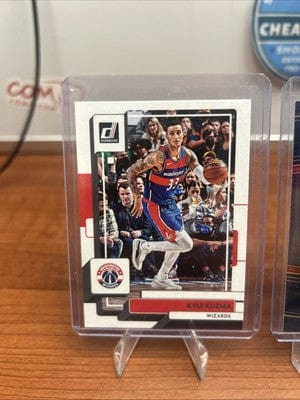 Cheap Sneaks Footwear/Sports Cards Kyle Kuzma Lot(3) 2022 Panini Select #70,23 Flux #57,22 Donruss#85 Wiz