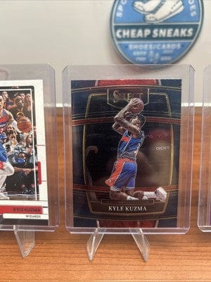 Cheap Sneaks Footwear/Sports Cards Kyle Kuzma Lot(3) 2022 Panini Select #70,23 Flux #57,22 Donruss#85 Wiz