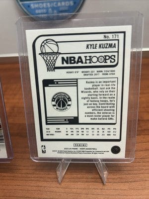 Cheap Sneaks Footwear/Sports Cards Kyle Kuzma Lot(3) 2022 Panini Select #70,23 Flux #57,22 Donruss#85 Wiz