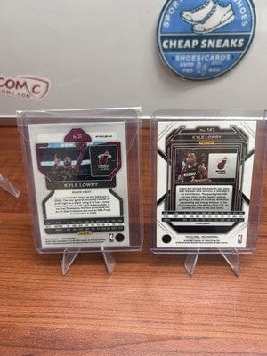 Cheap Sneaks Footwear/Sports Cards Kyle Lowry 2022-23,21-22 Panini Green Prizm #147 “Prizm”, Red Whit