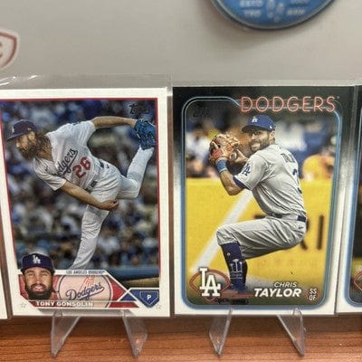 Cheap Sneaks Footwear/Sports Cards Los Angeles Dodger 2023-24 Topps Lot Chris Taylor,Gonsolin,Graterol,Be