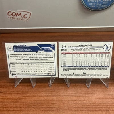 Cheap Sneaks Footwear/Sports Cards Los Angeles Dodger 2023-24 Topps Lot Chris Taylor,Gonsolin,Graterol,Be