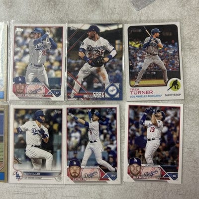 Cheap Sneaks Footwear/Sports Cards Los Angeles Dodgers 8 Card Lot Cody Bellinger +Ohtani On Back , Gavin