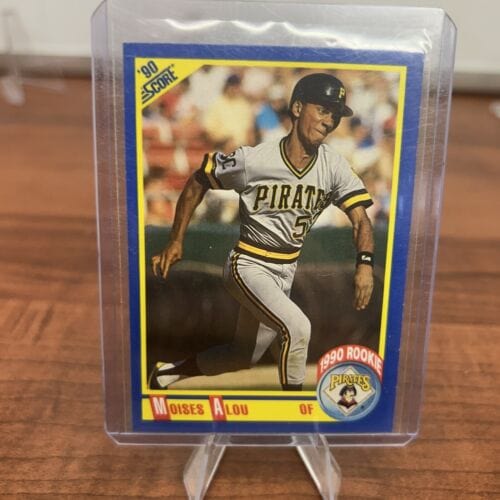 Cheap Sneaks Footwear/Sports Cards Moises Alou RC Rookie 1990 Score #592 Pittsburgh Pirates NM-MINT