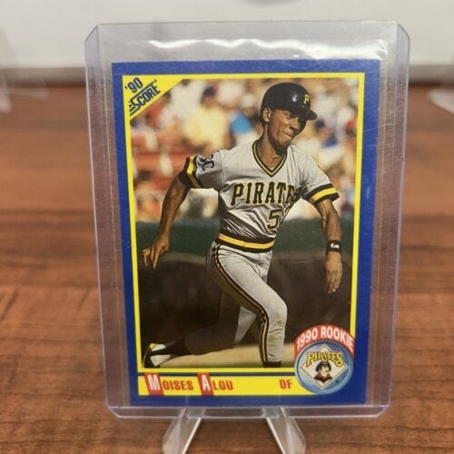 Cheap Sneaks Footwear/Sports Cards Moises Alou RC Rookie 1990 Score #592 Pittsburgh Pirates NM-MINT