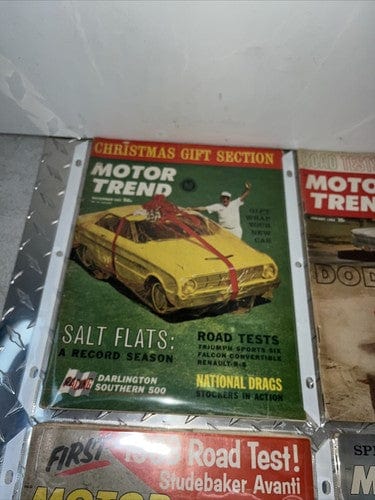 Cheap Sneaks Footwear/Sports Cards Motor Trend Magazine 1962 4 Issue Lot