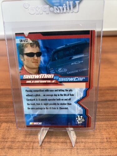 Cheap Sneaks Footwear/Sports Cards Racing Card 2005 Press Pass Dale Earnhardt Jr. Showman #SM4