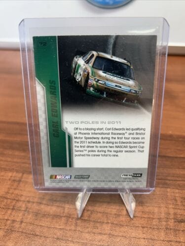 Cheap Sneaks Footwear/Sports Cards Racing Card Carl Edwards 2012 Press Pass Front Runners Card #72