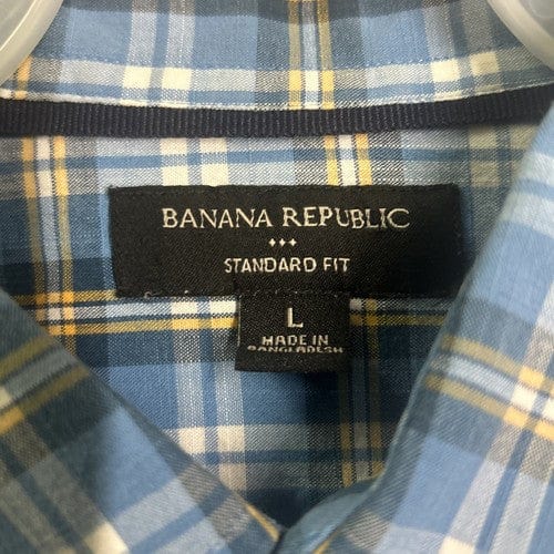 Cheap Sneaks Footwear/Sports Cards Shirts Men (2) Banana Republic (L) Men’s Button Down Shirts Standard Fit