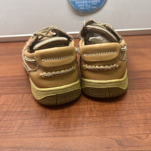 Cheap Sneaks Footwear/Sports Cards Shoes Kids Highland Creek Bodega Size 4 Med. Brown Boat Shoes/Loafers ***read