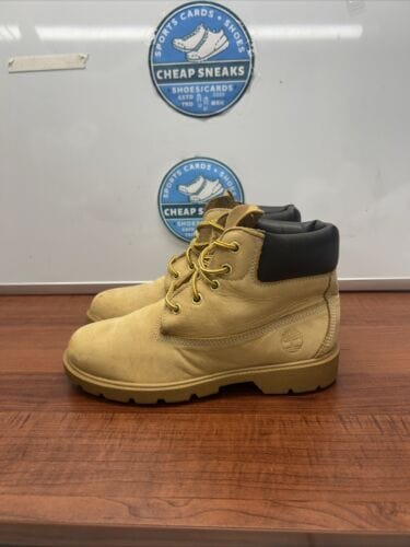 Cheap Sneaks Footwear/Sports Cards Shoes Kids Timberland Waterproof Nubuck Leather Boots Kids/Boys Size 3Y Very Ligh