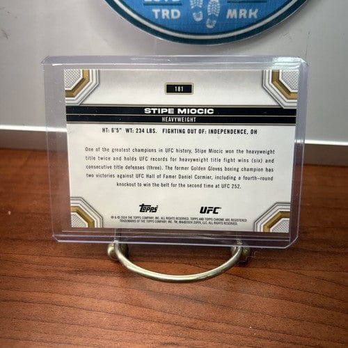 Cheap Sneaks Footwear/Sports Cards UFC Card 2024 Topps Chrome UFC #181 Stipe Miocic